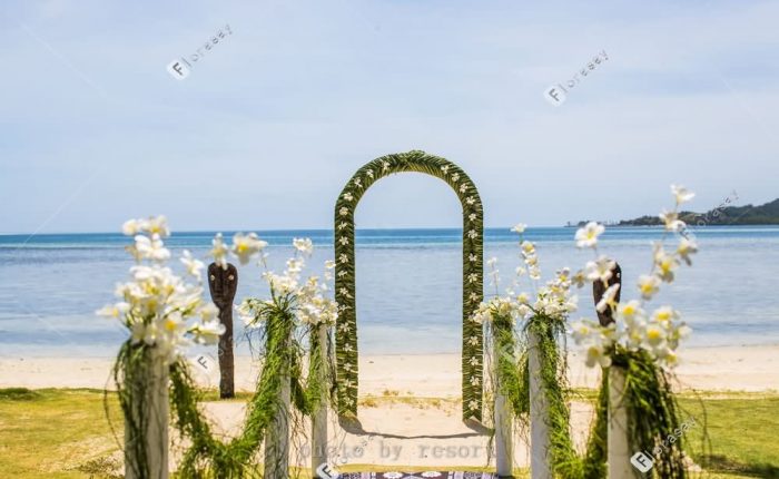 以爱之名斐济洛玛尼海外婚礼，极致浪漫的海岛婚礼套餐