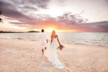 以爱之名斐济洛玛尼海外婚礼 极致浪漫的海岛婚礼套餐